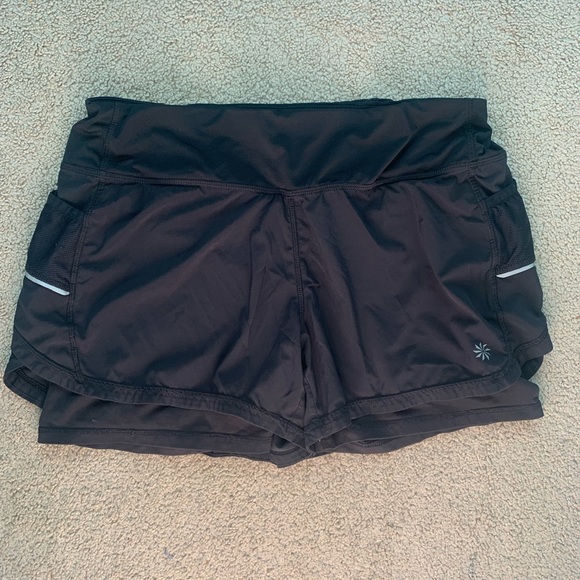 Athleta Pants - athleta - medium black athletic shorts